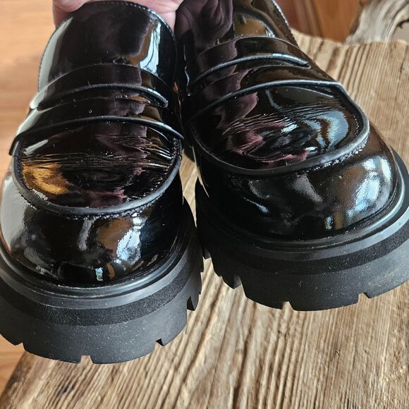 Marc Fisher Latika Patent Lug Soles 7.5 medium - Picture 4 of 13